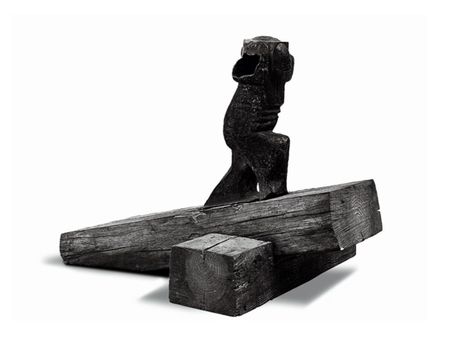 abstract sculpture for sale - "Cain" by Dumitru Verdianu