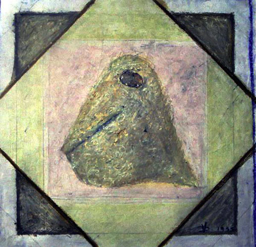 "Bird in a Square I" - by Dumitru Verdianu