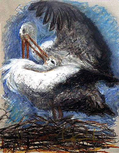 "Storks" - by Dumitru Verdianu