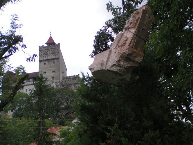 View of the Castle of Count Dracula