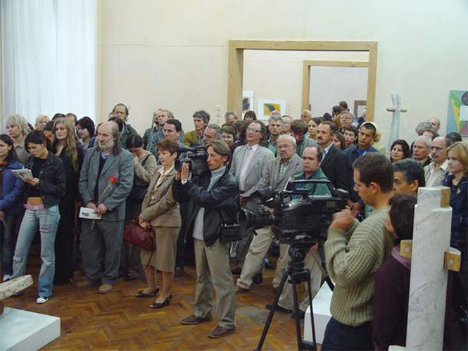 Opening of the Exhibition at the National Museum of Moldova - Chisinau, 2004
