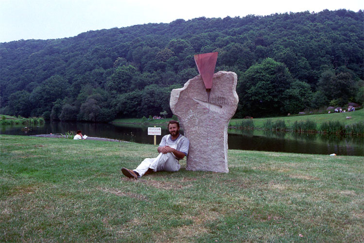 Taking a break / Carhaix, France, 1995