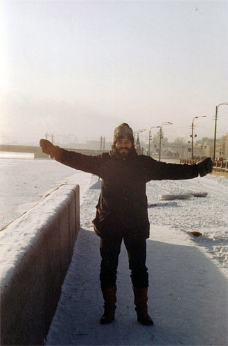 Dima at -40°C / Saint Petersburg, Russia, 1994