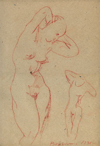 Drawing and Sketches for sale - "Nude" by Dumitru Verdianu