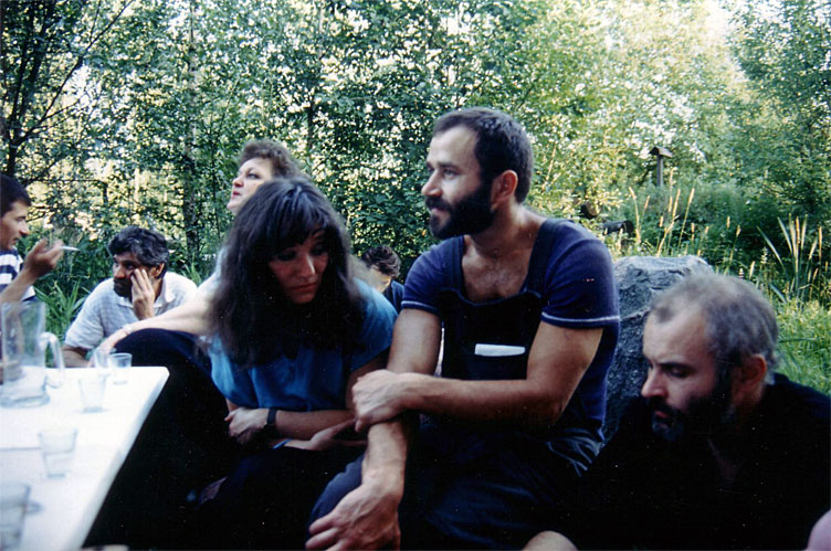 Larisa Berlin, Dumitru Verdianu and Dmitry Kaminker / Saint Petersburg, Russia, 1992