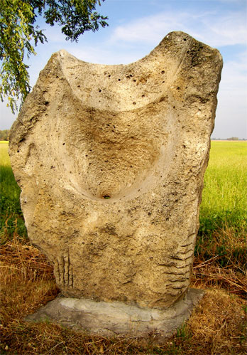 Monumental Sculpture - "Crucifixion" by Dumitru Verdianu