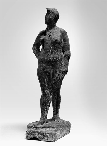 "Nude" by Dumitru Verdianu - bronze sculpture for sale